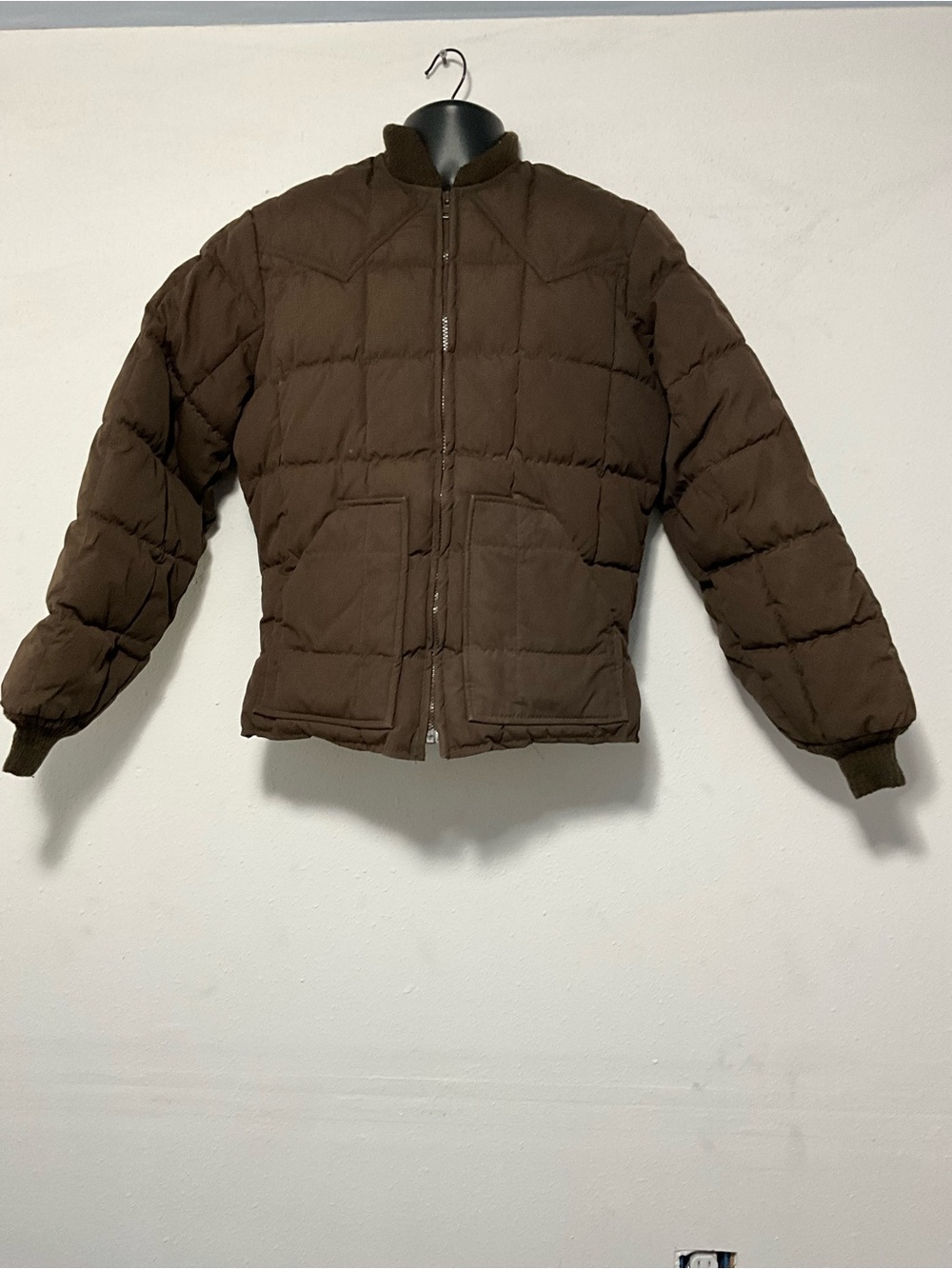 Walls Blizzard Pruf Brown Western Puffer Jacket
